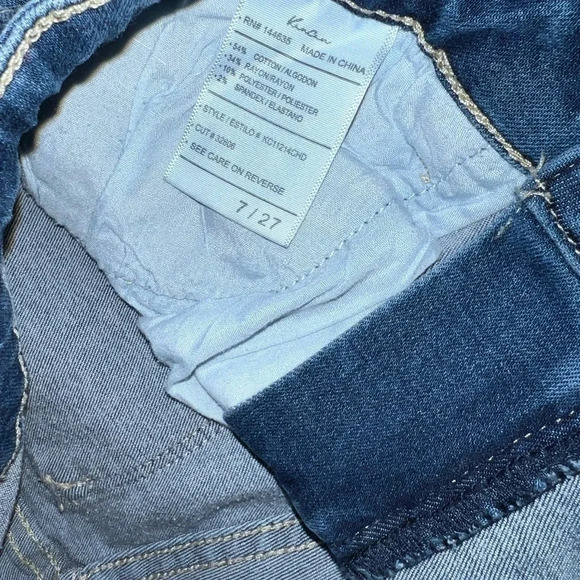 Kancan Skinny Jeans Size 7 Medium Wash NO Distressing - Picture 5 of 5